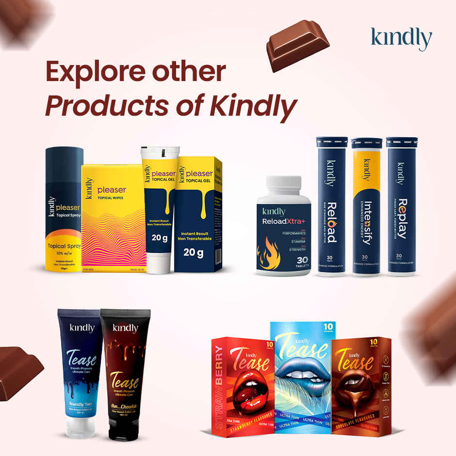 Kindly Health Tease Chocolate Favoured Lubes