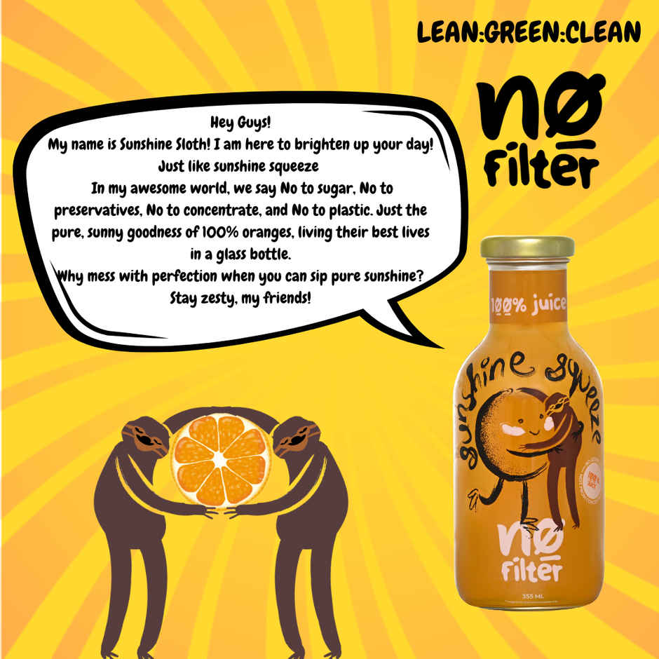 No filter Real Orange Juice