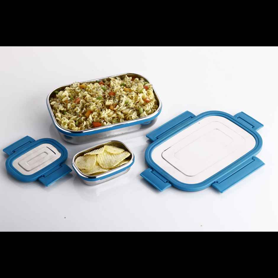 Youbee Fusion Stainless Steel Lunch Box, 1050 ml