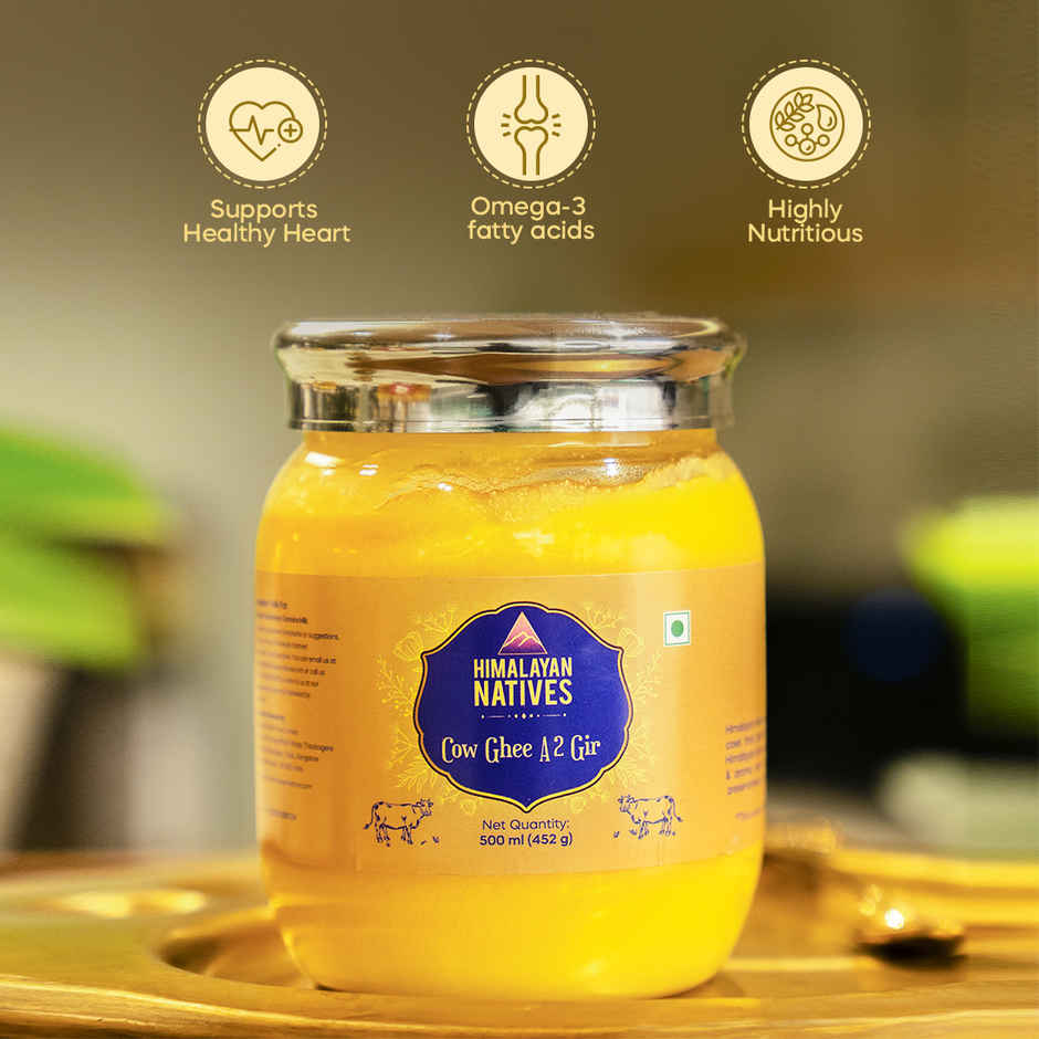 Himalayan Natives A2 Gir Cow Ghee | Jar