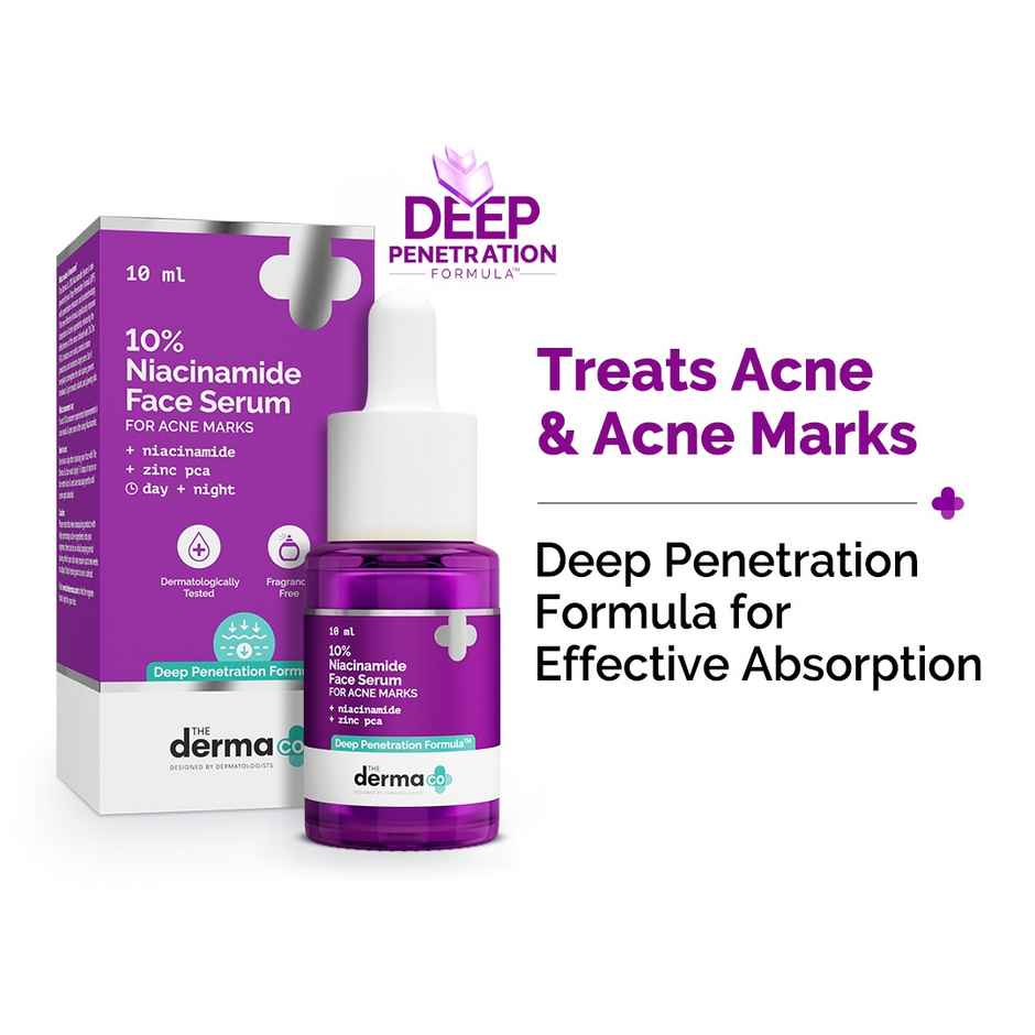 The Derma Co 10% Niacinamide Face Serum For Acne Marks