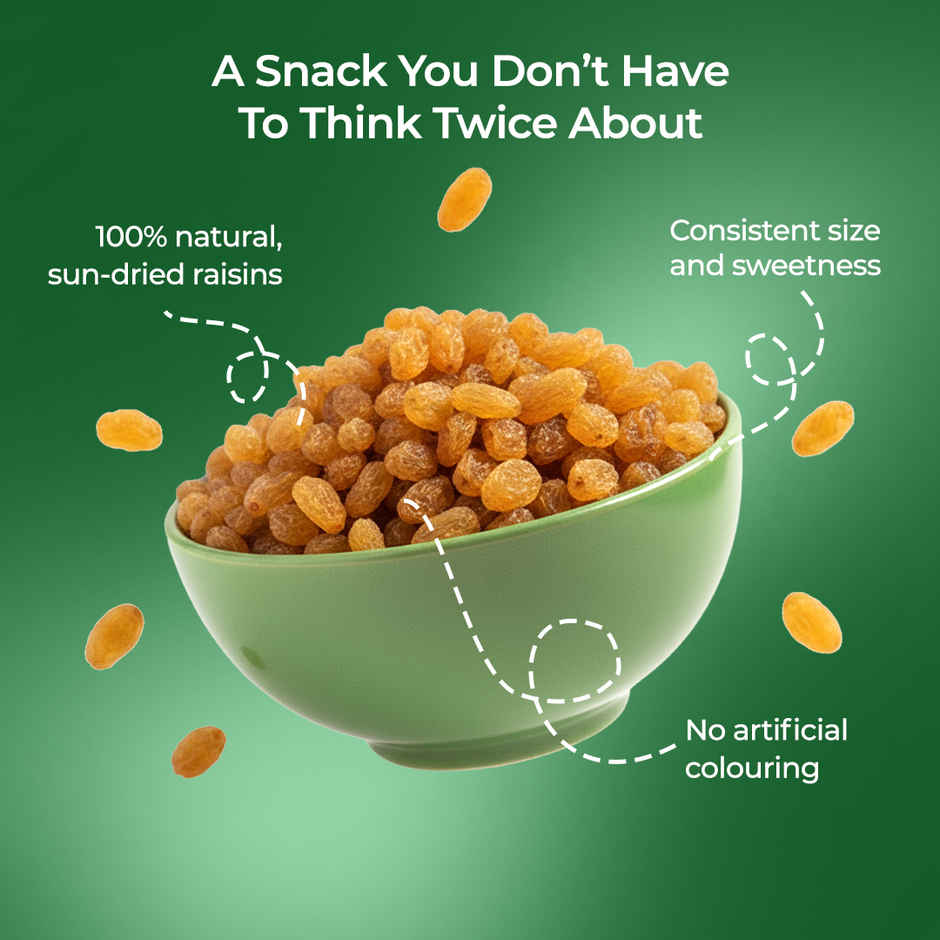 Khetika Premium Long Raisin | Kishmis