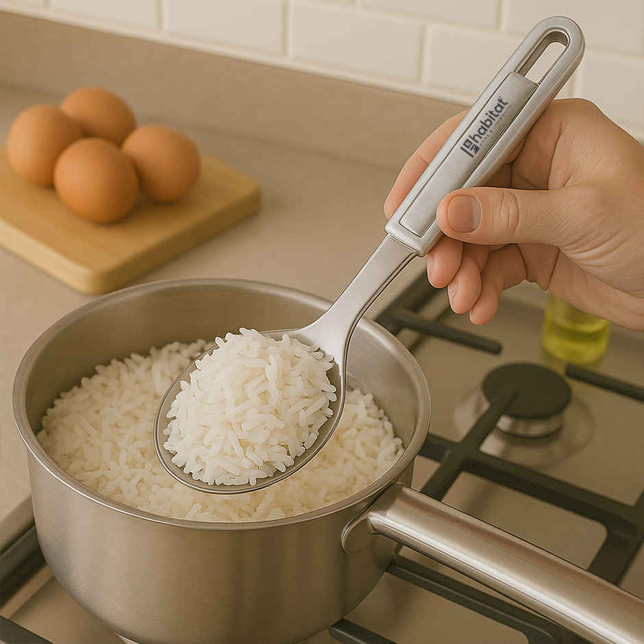 Habitat Pro Series Rice Spoon With Ss Insert | Absolute Functionality with Impressive Design