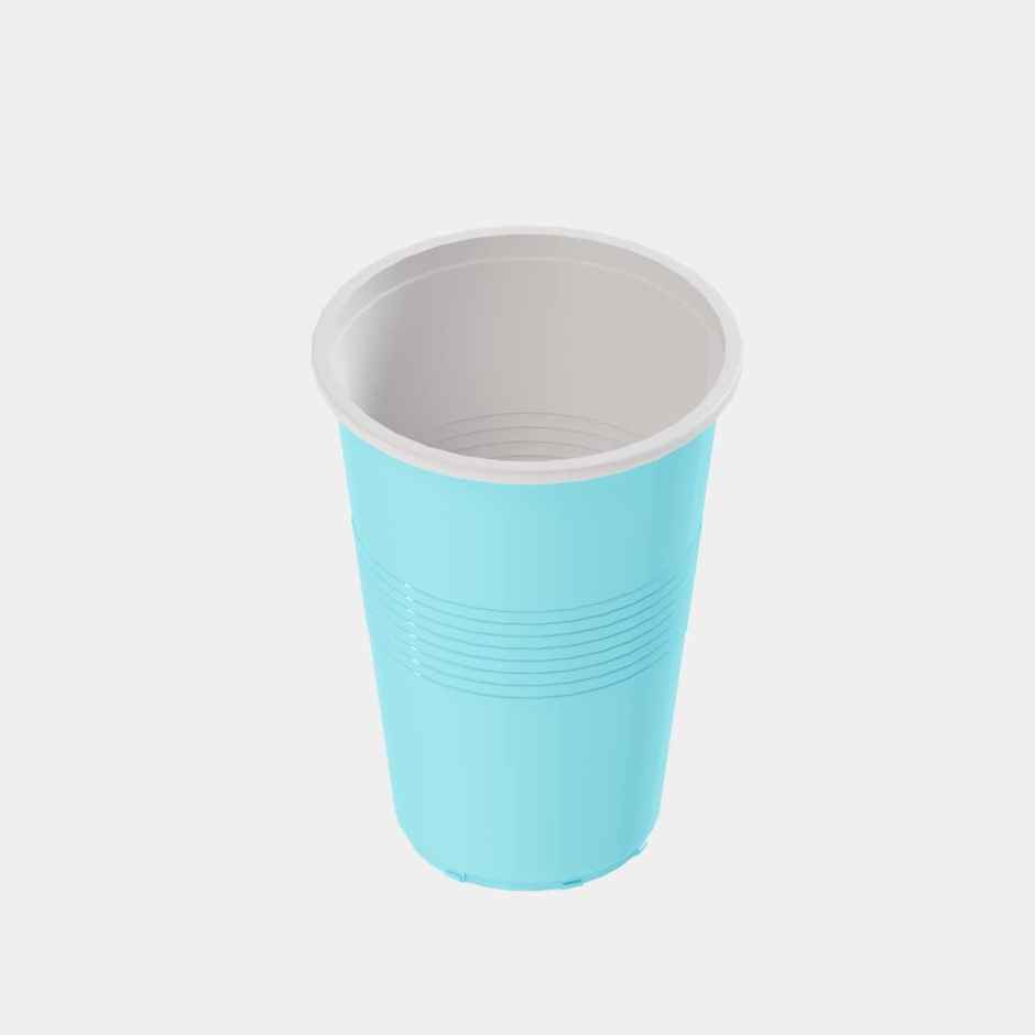 Premium Party Cups | Blue | 360 ml | Pack of 10 | Urgo