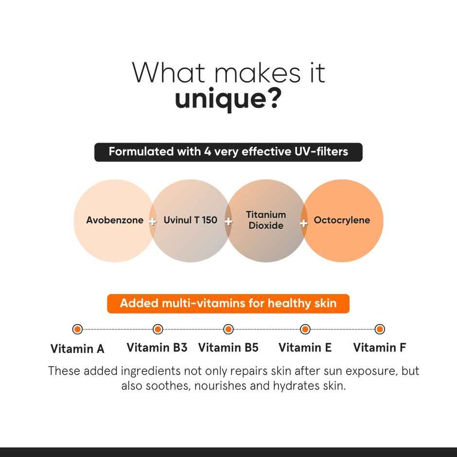 Vitamin C 10% Face Serum For For Brighter, Glowing & Healthy Looking Skin(10ml) & Minimalist Spf 50 Pa++++ Multi- Vitamin Sunscreen Broad Spectrum No- White Cast Light Weight For Men & Women(50ml) Combo