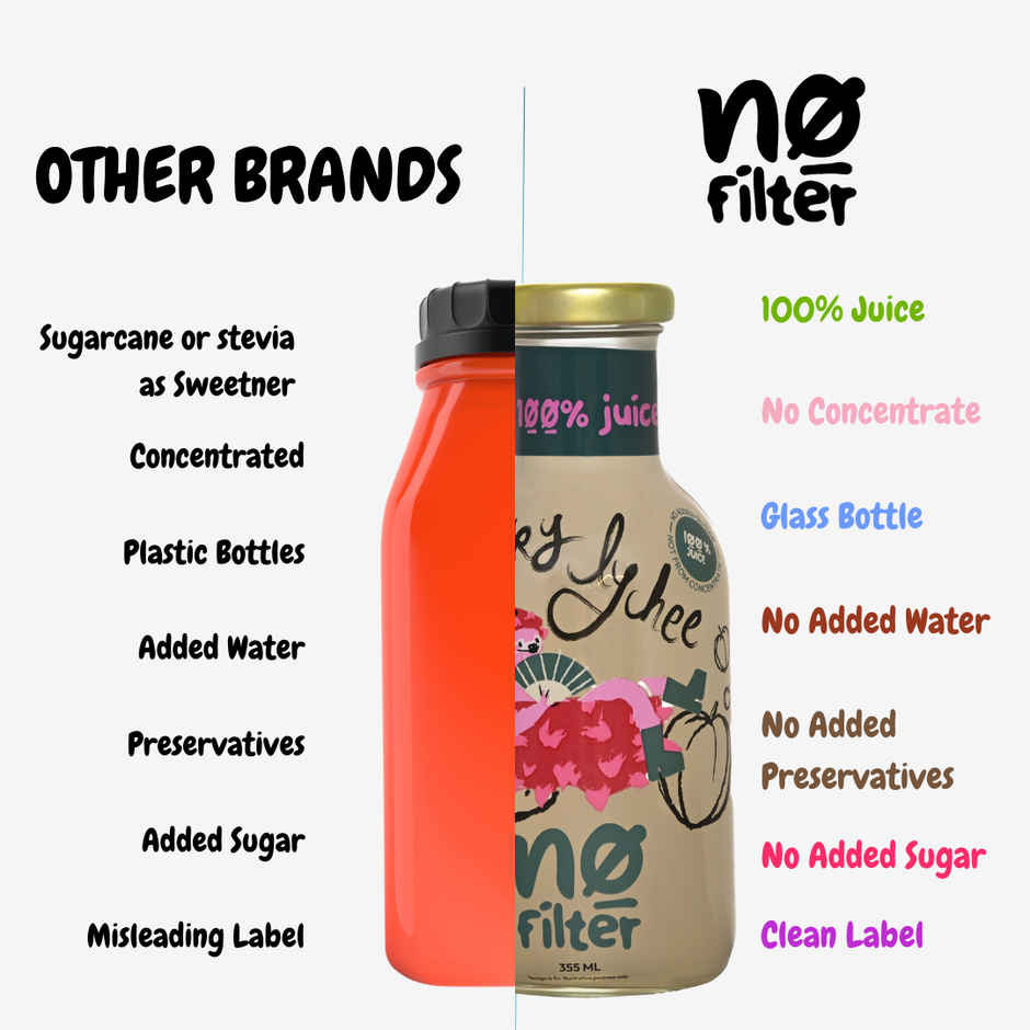 No filter Real Lychee Juice