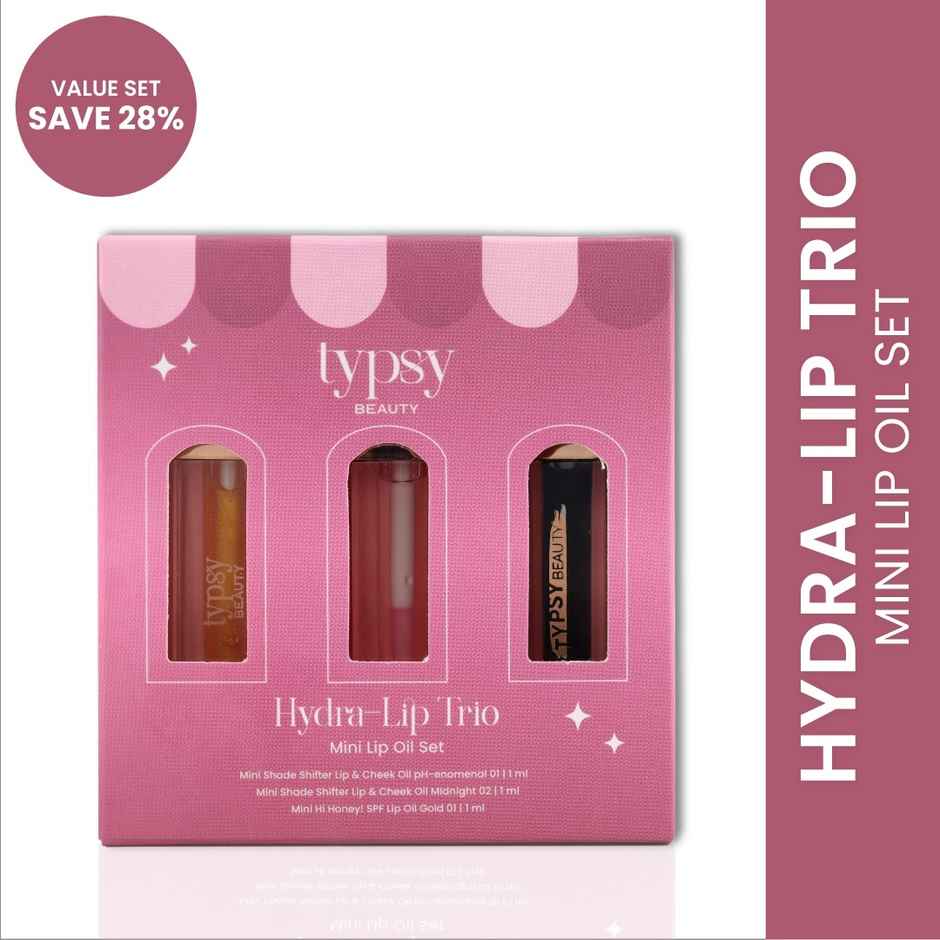 Typsy Beauty Hydra Lip Oil Combo | pH, Midnight, SPF