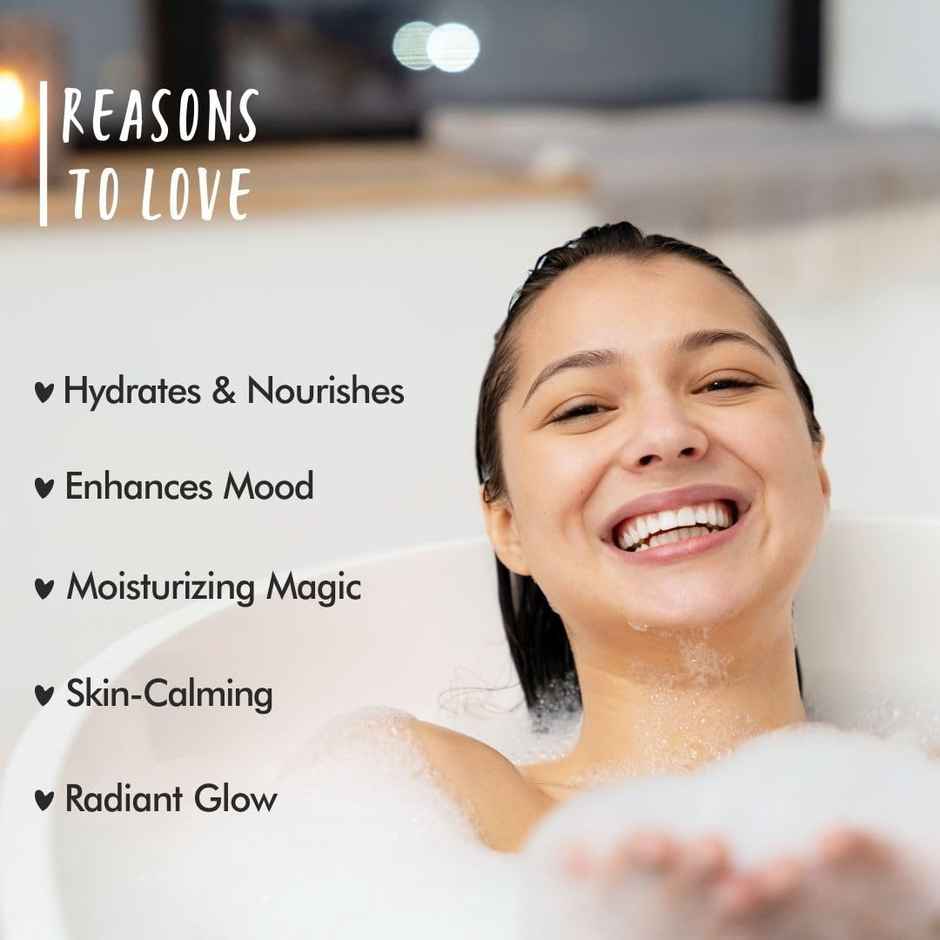 The Love Co Warm Vanilla Bubble Bath