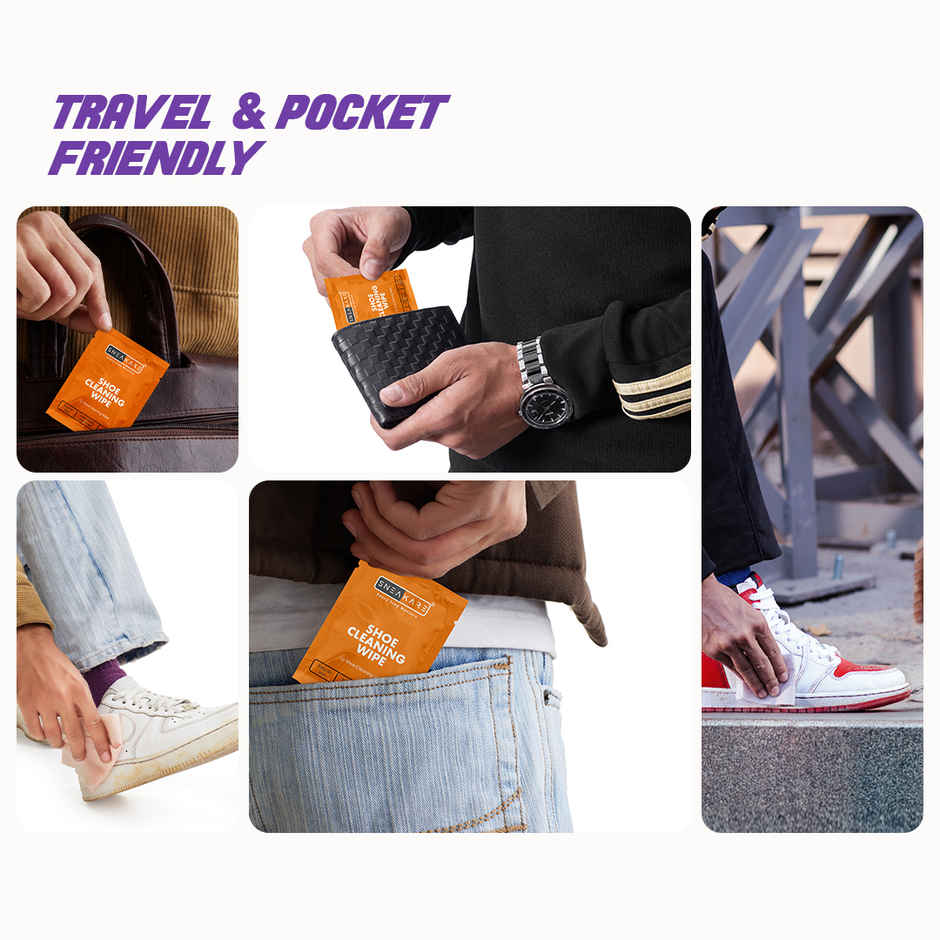 Sneakare Shoe Cleaning Wipes Pack of 24