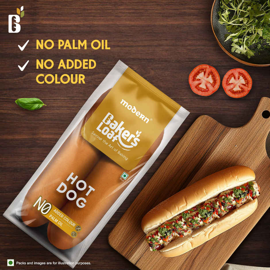 Baker's Loaf No Palm Oil Hot Dog by Modern