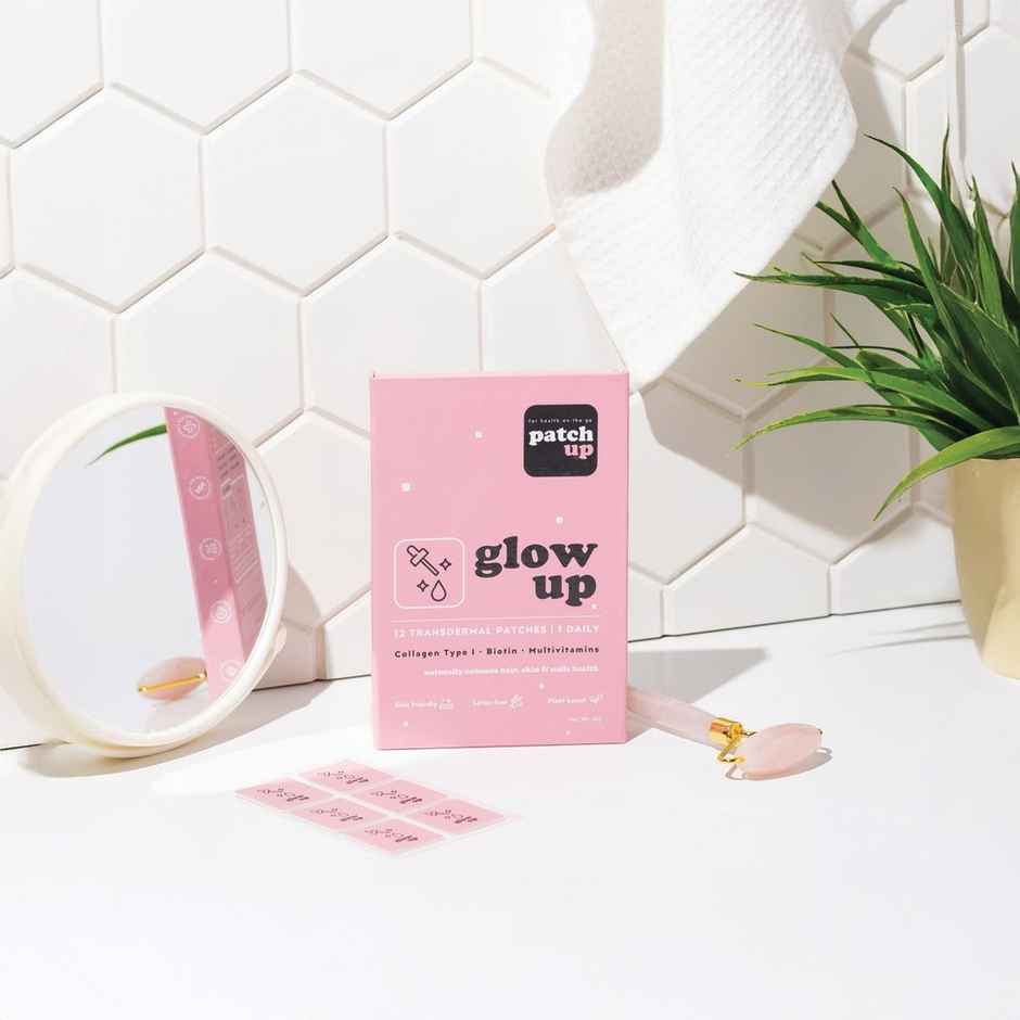 Patch Up Glow Up Patches For Hair | Skin | Nails - Health With Biotin And Collagen Type 1