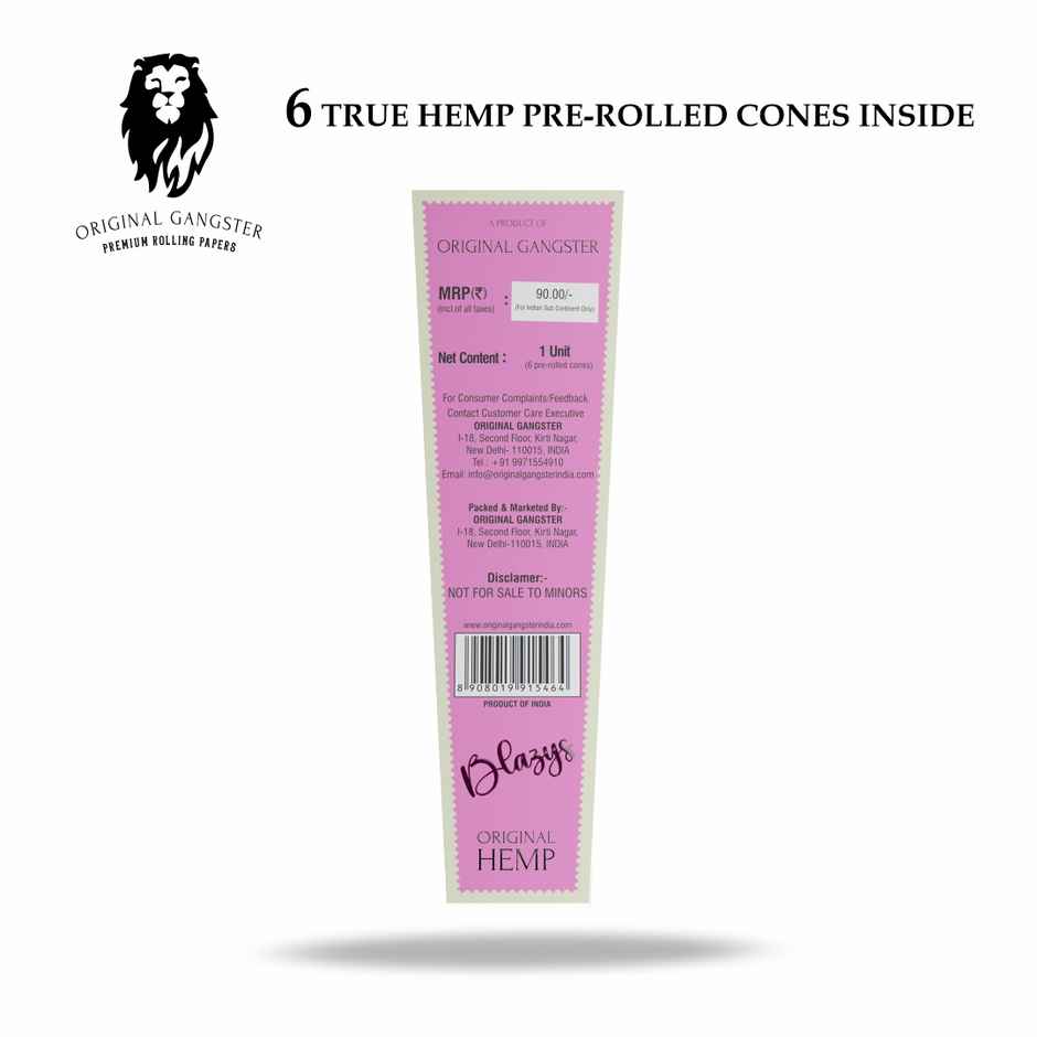 ORIGINAL GANGSTER Cones | Original Hemp
