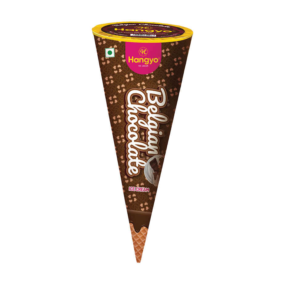 Hangyo Belgian Chocolate Cone | Smooth & Creamy