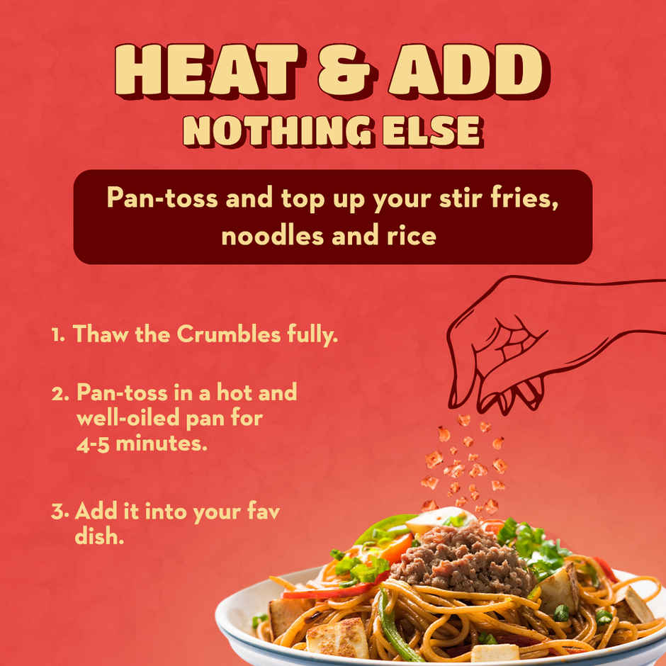 Hello Tempayy 40g Protein Tempeh Crumbles | Szechuan | Heat & Add