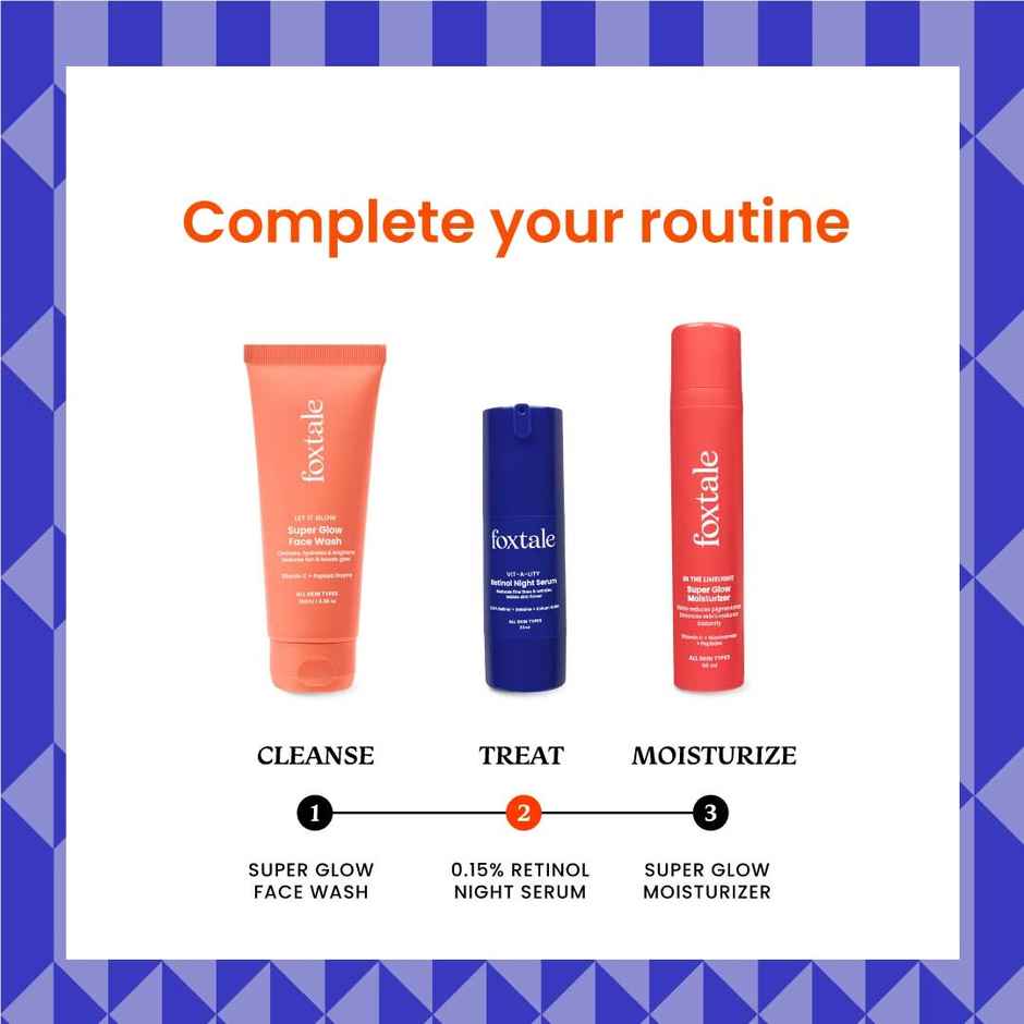 Foxtale 0.15% Retinol Night Face Serum