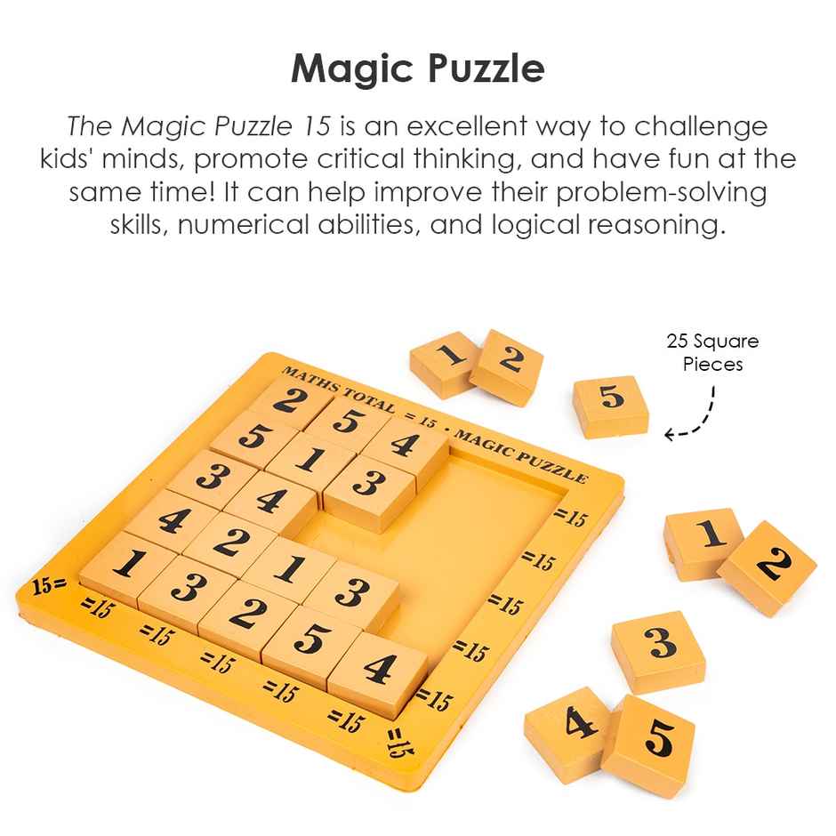 Ratna's Magic Puzzle - 15 | Assorted
