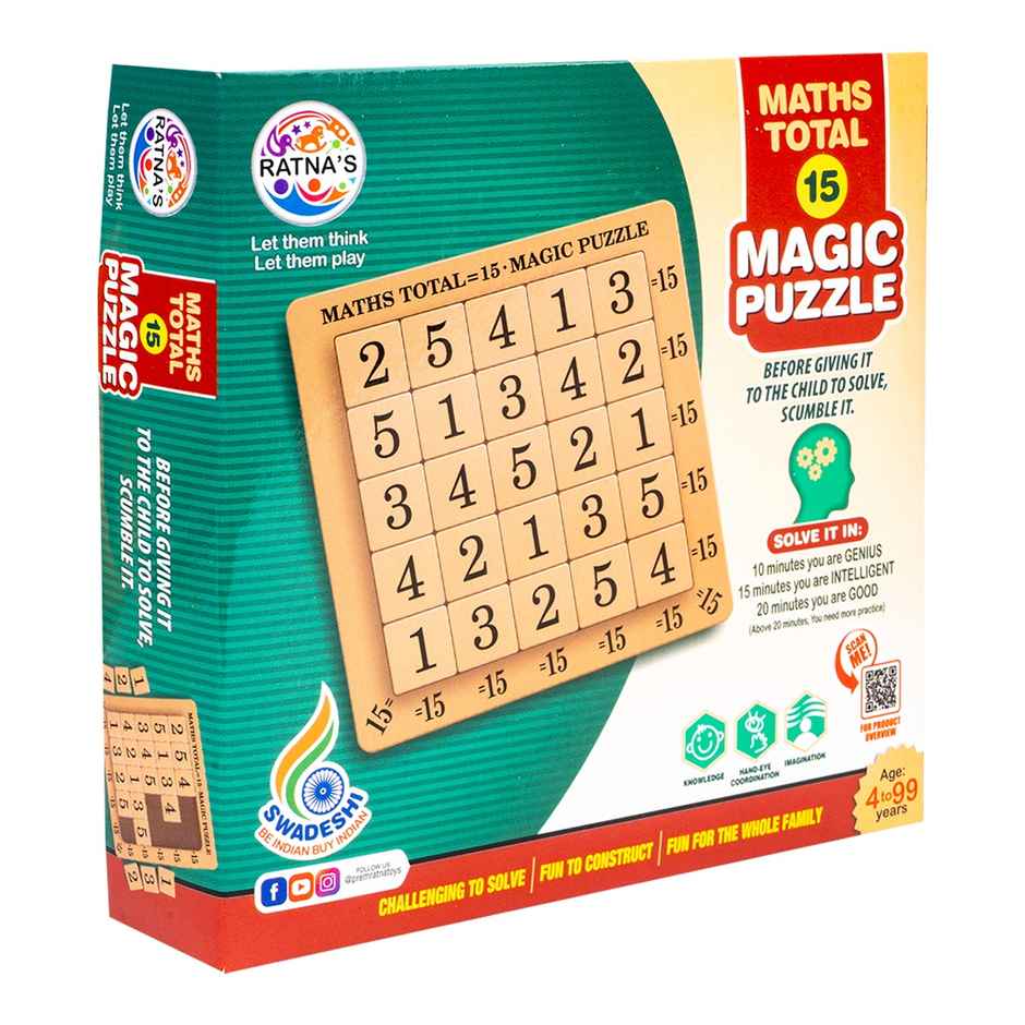Ratna's Magic Puzzle - 15 | Assorted