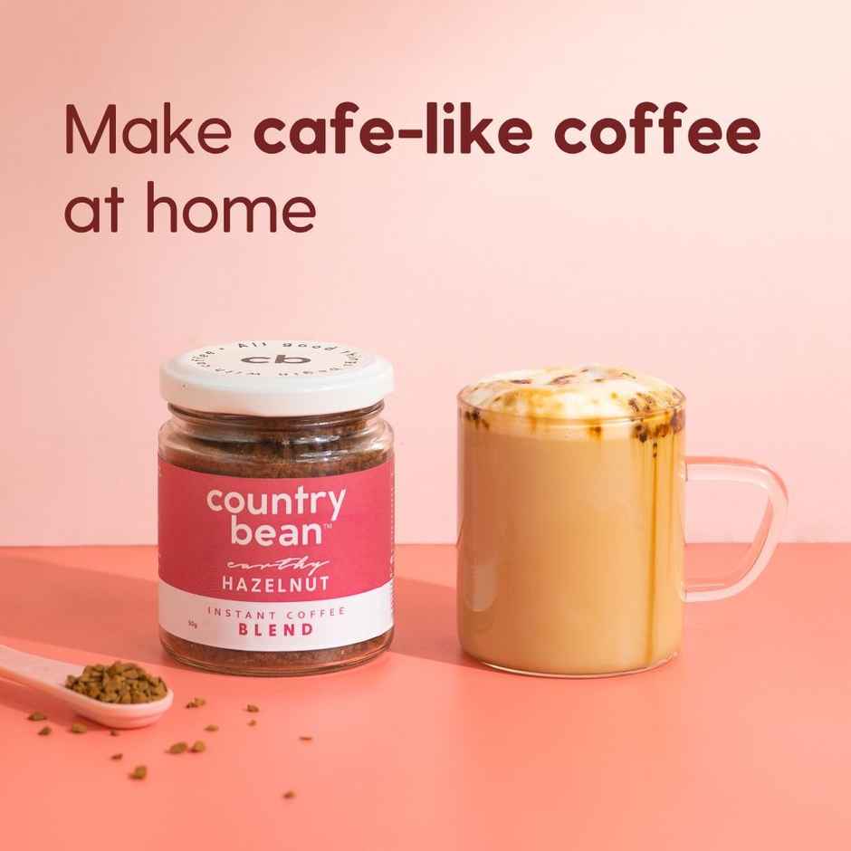 Country Bean Hazelnut Instant Coffee