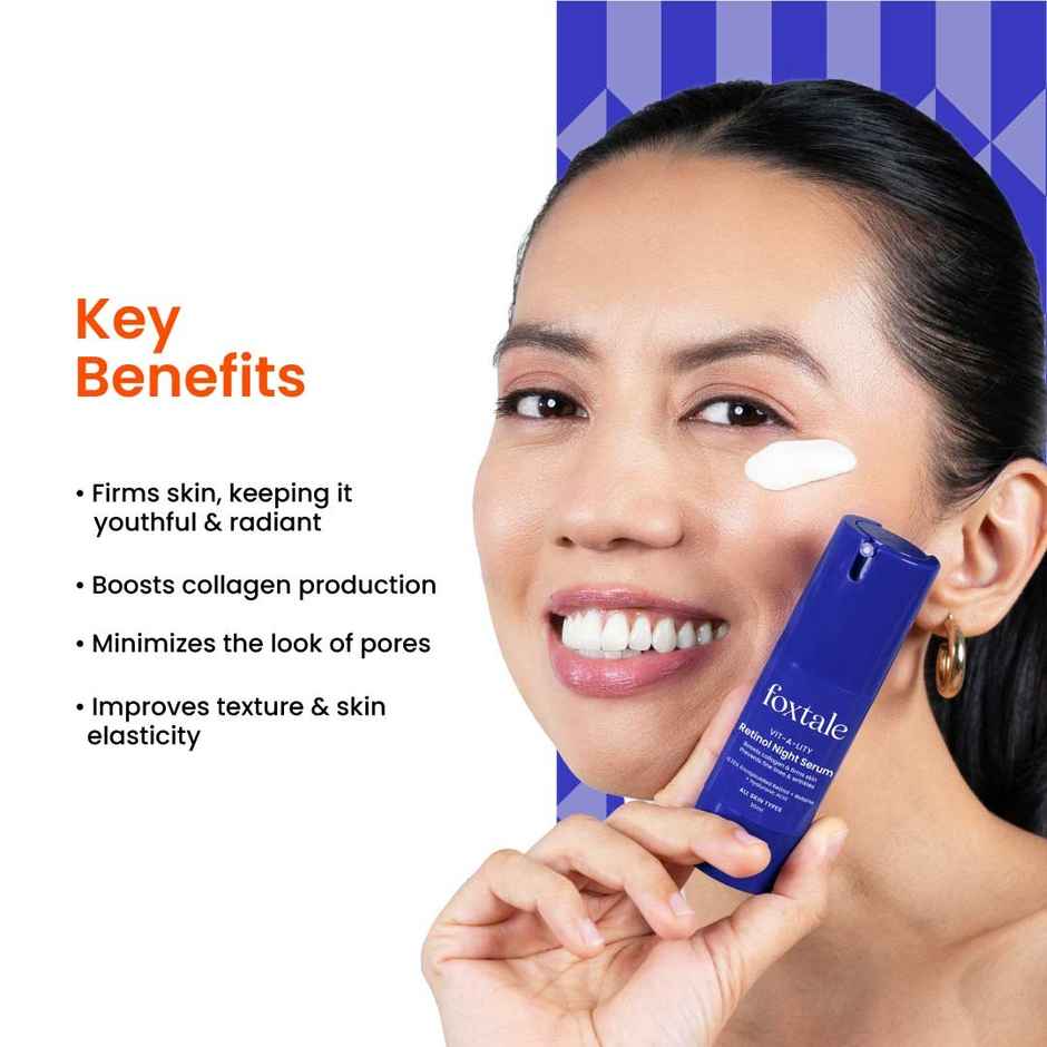 Foxtale 0.15% Retinol Night Face Serum