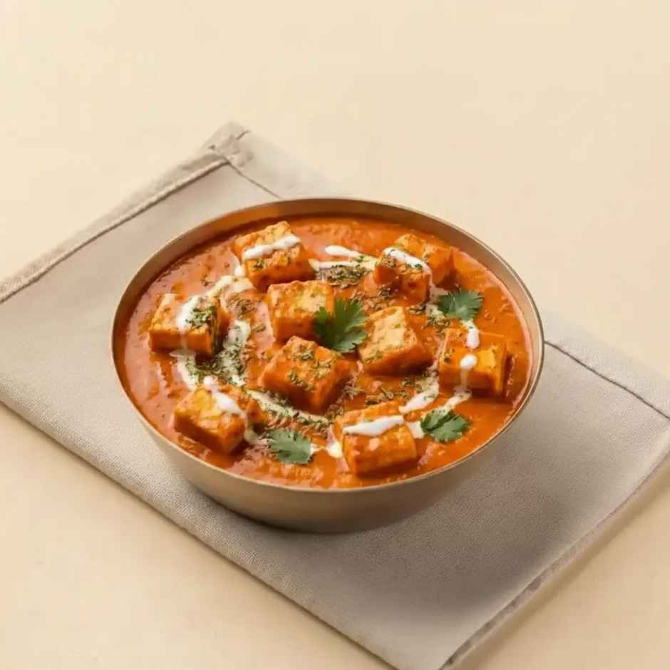 Paneer Makhani + Tawa Plain Paratha (2 pcs)