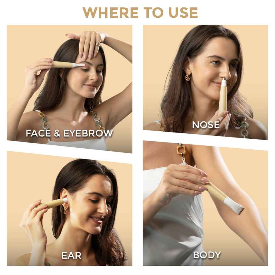 Winston 3 In 1 Bikini Trimmer, Nose Trimmer And Eyebrow Trimmer