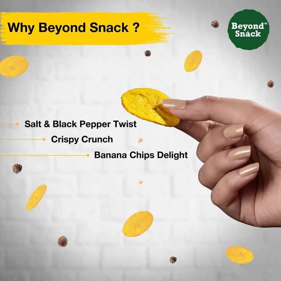 Beyond Snack Kerala Banana Chips - Salt & Pepper Combo 