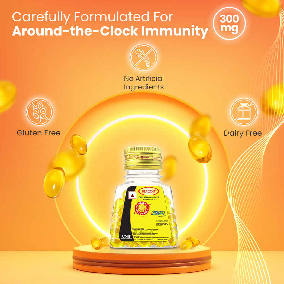 Seacod - Cod Liver Oil Capsules