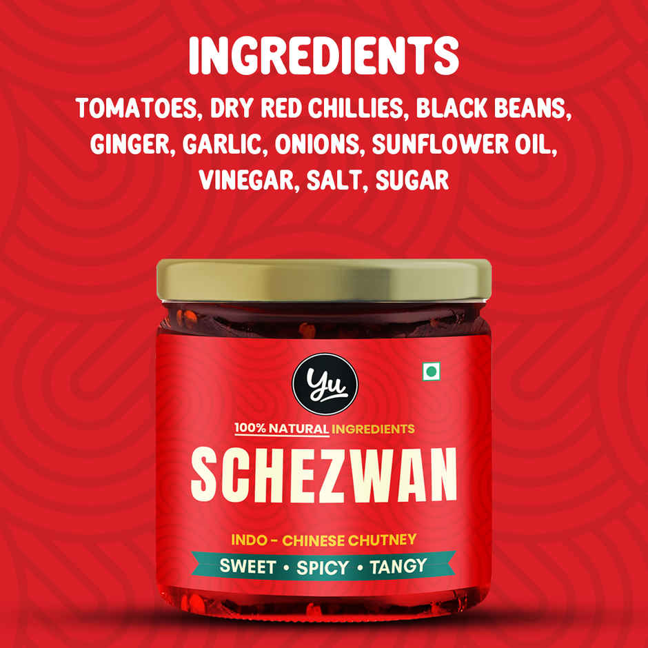 Yu 100% Natural Schezwan Chutney