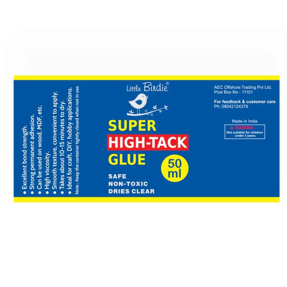 Itsy Bitsy Super Hightack Glue 50 ml Squeeze Bottle Lb