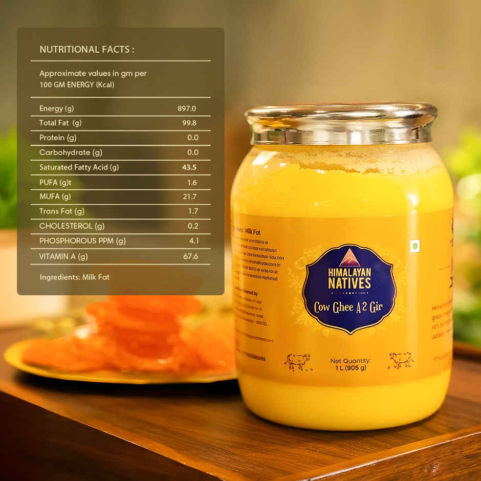 Himalayan Natives A2 Gir Cow Ghee | Jar
