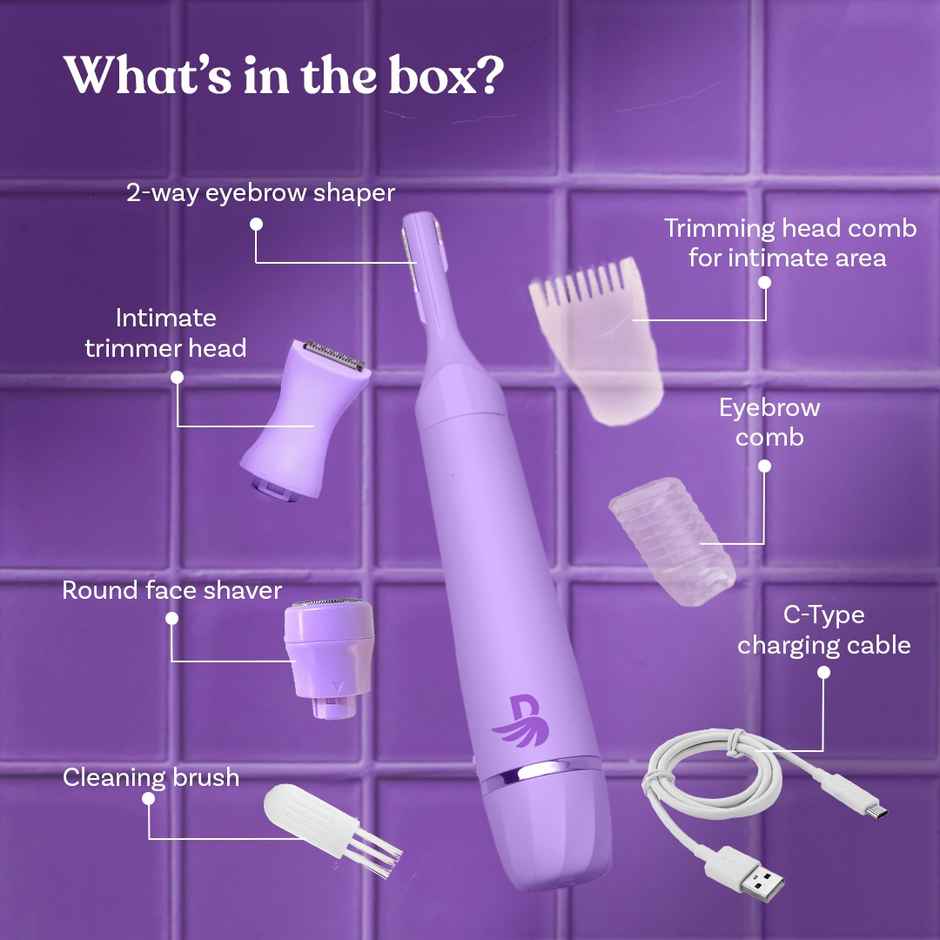 Bombae 6-In-1 Sensitive Trimmer | Fuzzoff