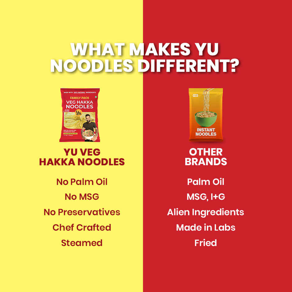 Yu Veg Hakka Noodles - Family Pack