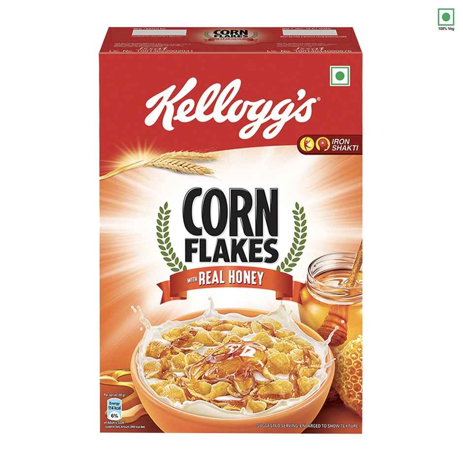 Kelloggs Corn Flakes With Real Honey