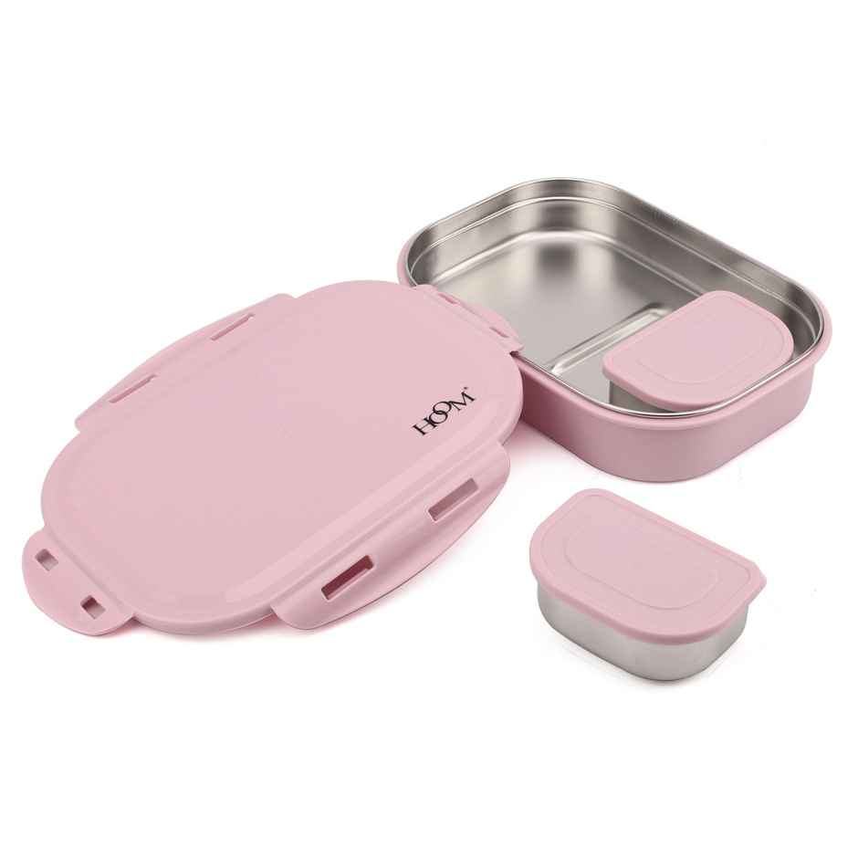 Hoom Insulated 304 Stainless Steel Lunch Box College and School - Assorted