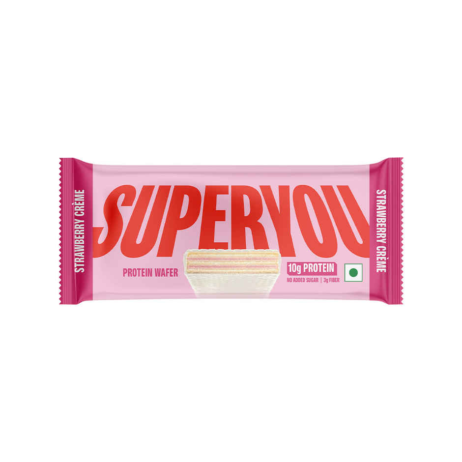 Superyou Strawberry Protein Wafer Bar
