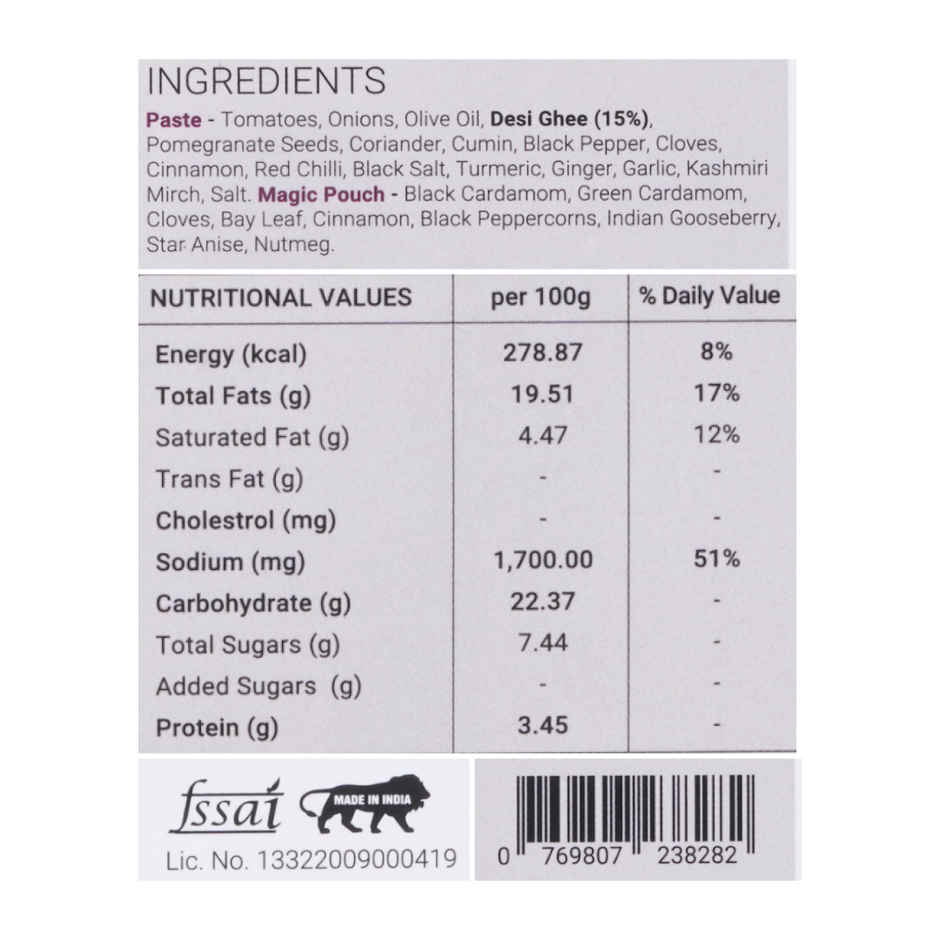 Curryit Purani Dilli Chole Masala