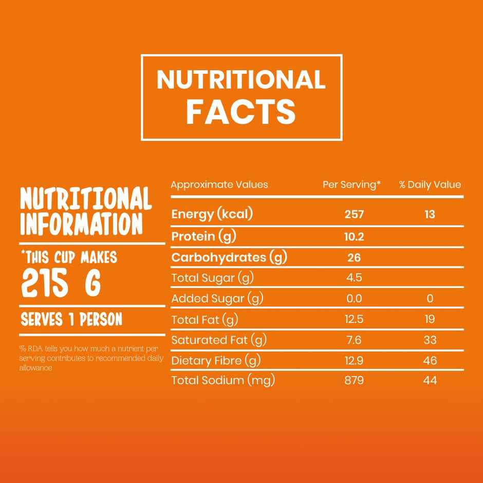 Yu Peri Peri Instant Pasta Cup