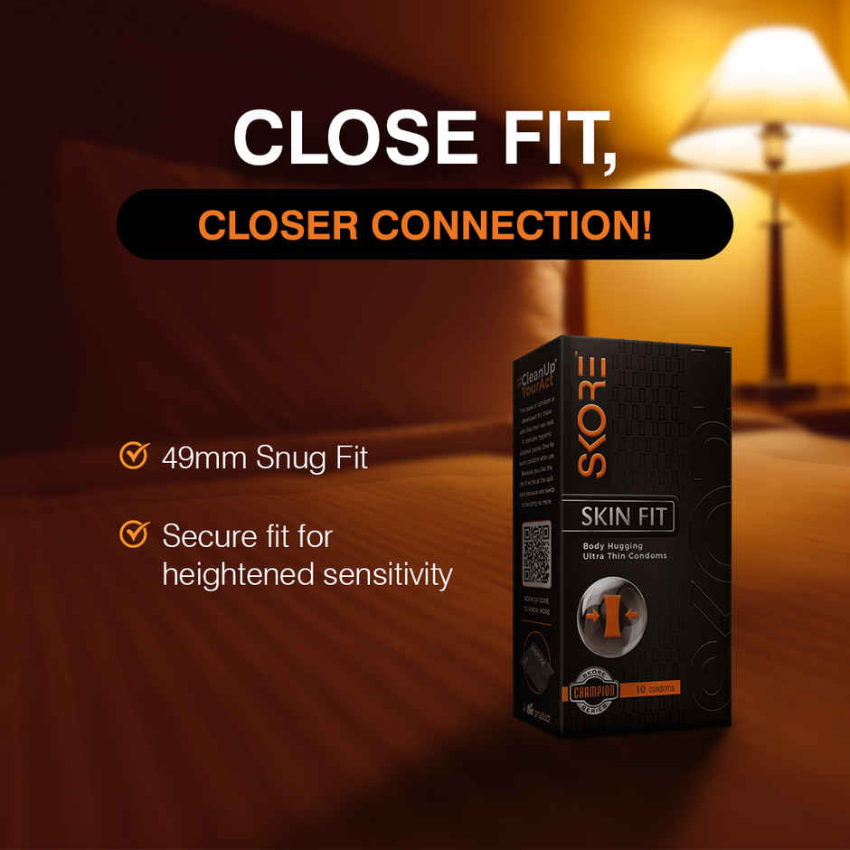 Skore Skin Fit Ultra-Thin Condoms