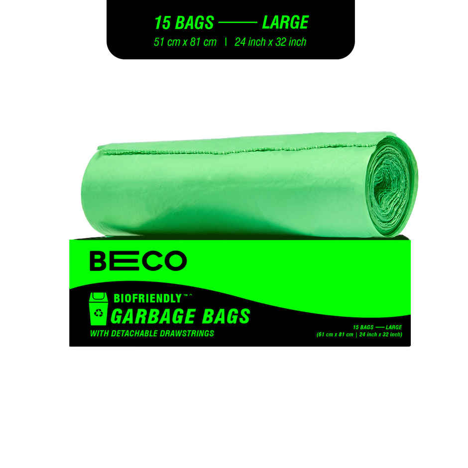 Beco Biofriendly Large Garbage Bags - 24 x 32 Inch