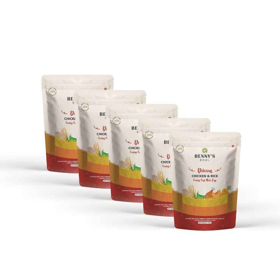 Benny's Bowl Fresh & Wet Dog Food - Chicken & Rice