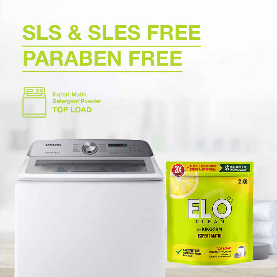 ELO Clean by Kikgerm Top Load Detergent Powder
