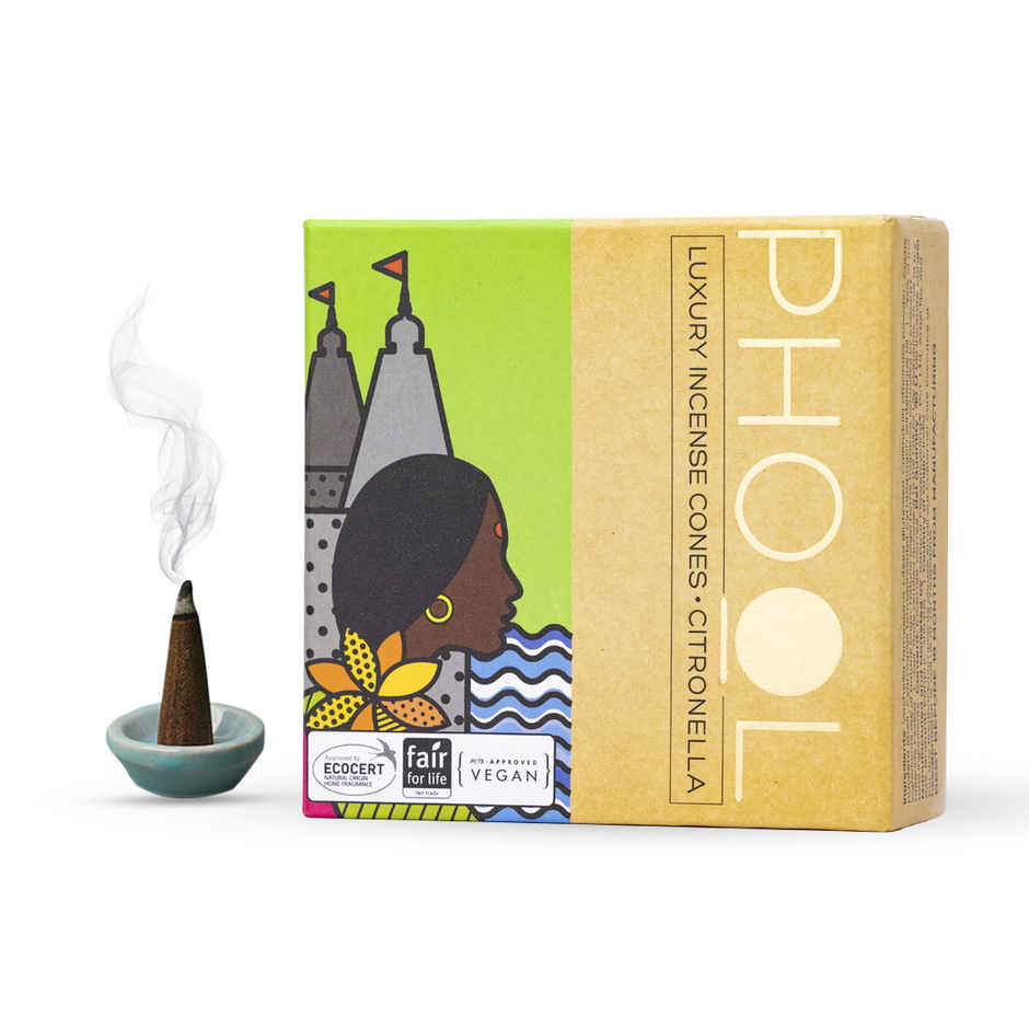 Phool Citronella Mosquito Repellent Dhoop Cones