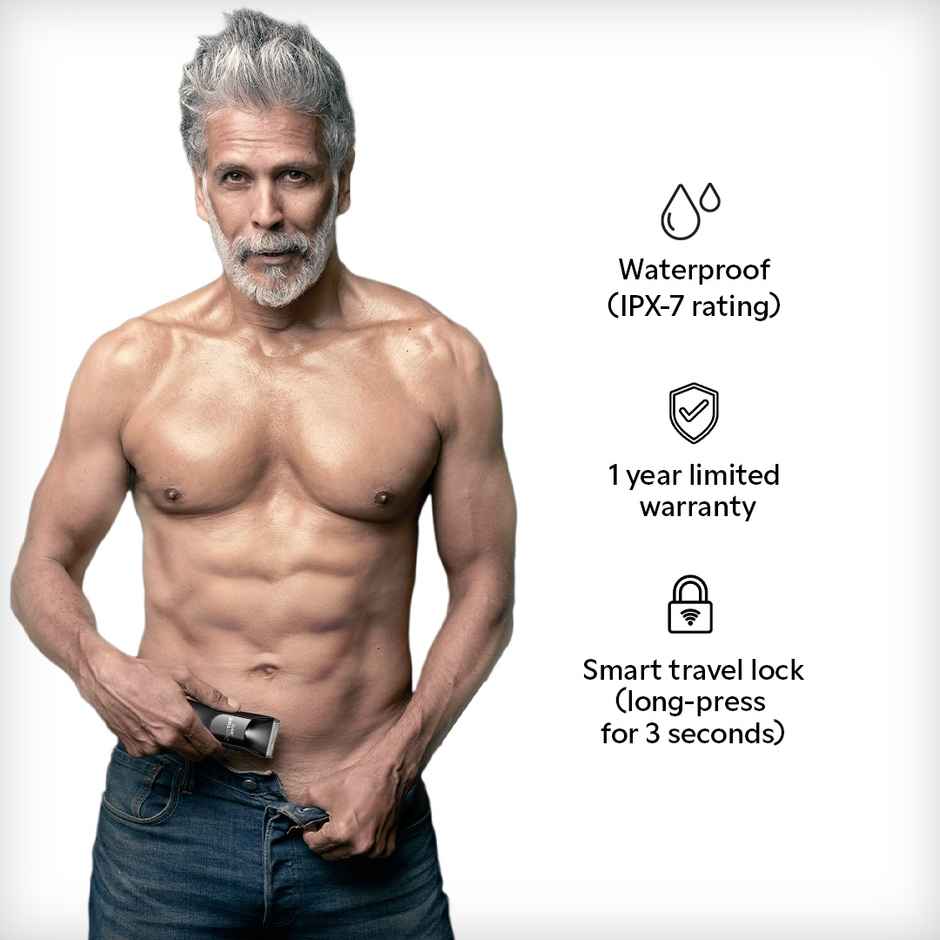 Zlade Ballistic Pro Full-Body Manscaping Trimmer | Beard, Body & Balls