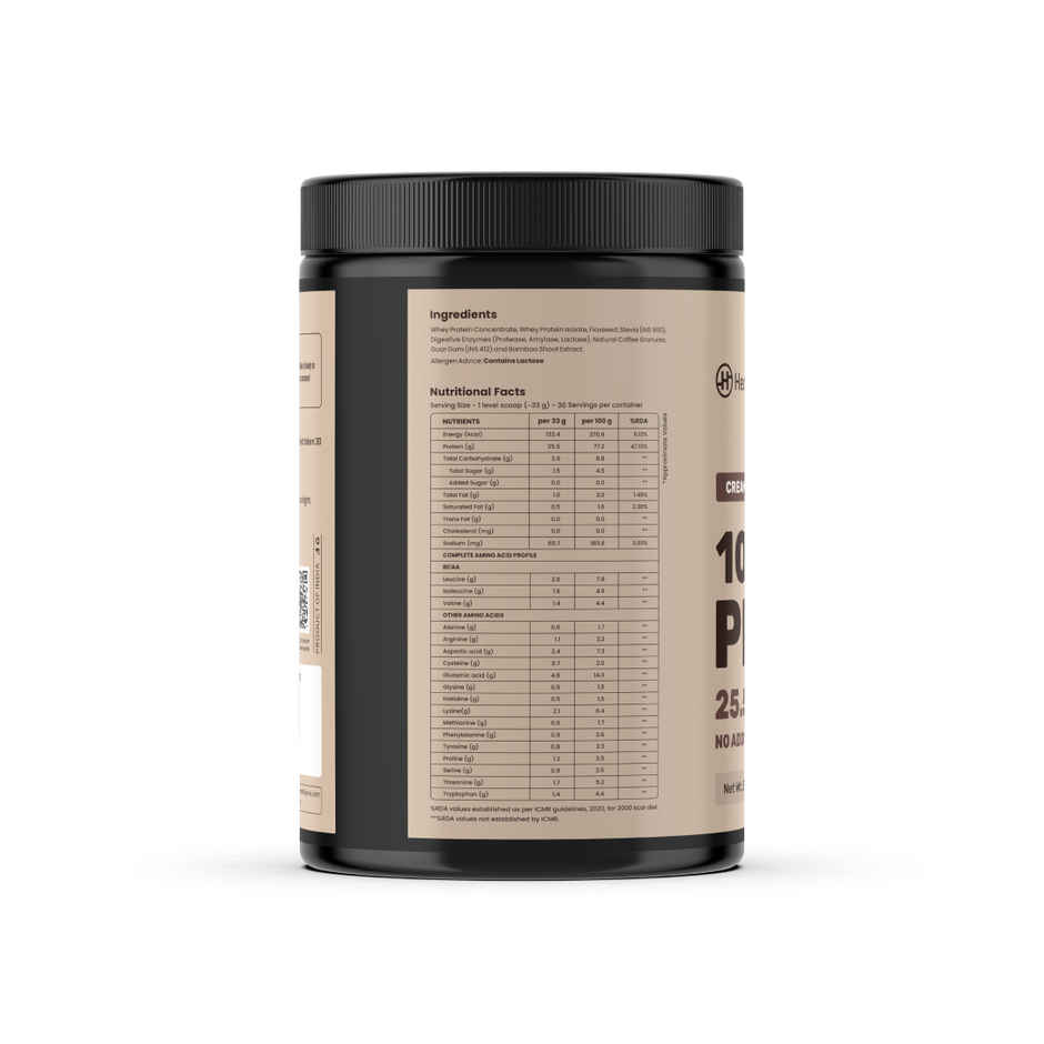 Healthifyme Whey Protein Blend Creamy Coffee