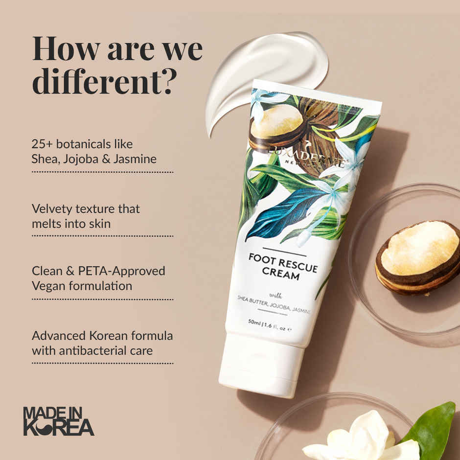 LuxaDerme Foot Rescue Cream