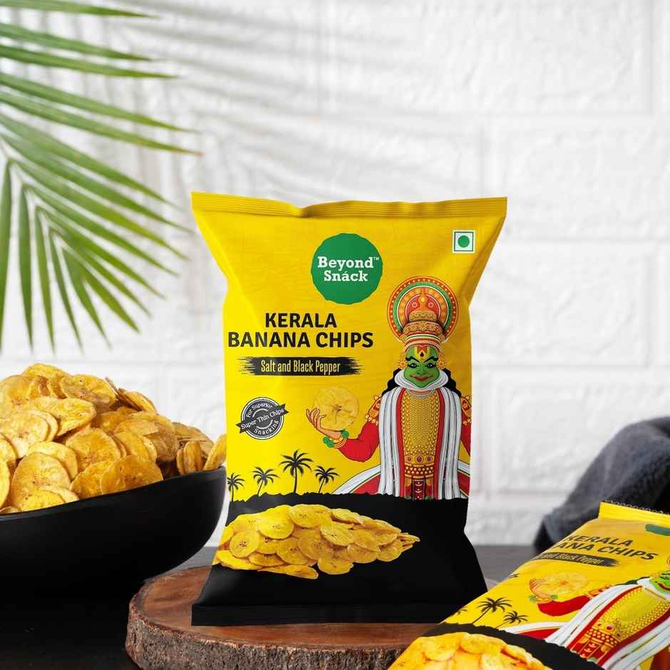 Beyond Snack Kerala Banana Chips - Salt & Pepper Combo 