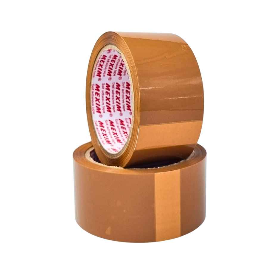 ABK Brown Bopp Packaging Tapes | 48 mm x 50 m x 50 micron | Pack of 2