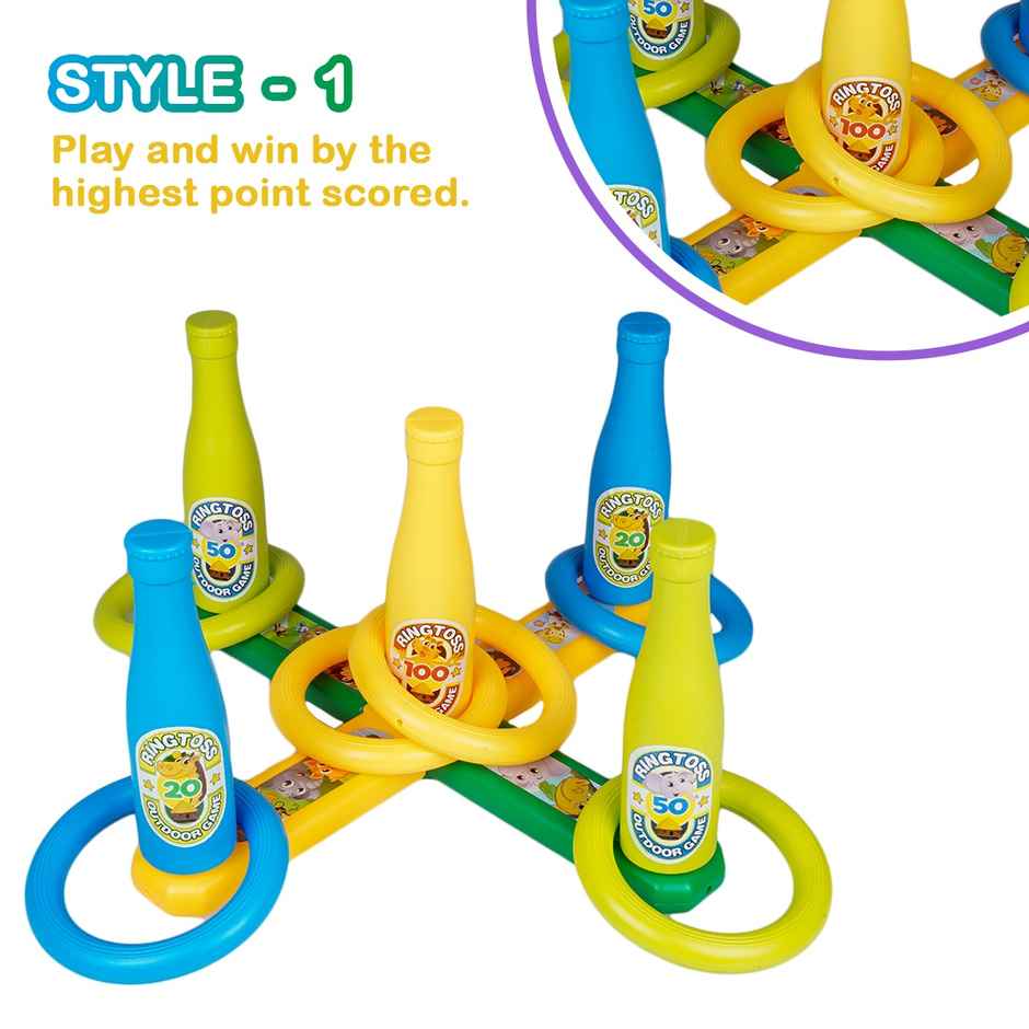 Ratna's 2 in 1 Colour Match Ringtoss Jungle