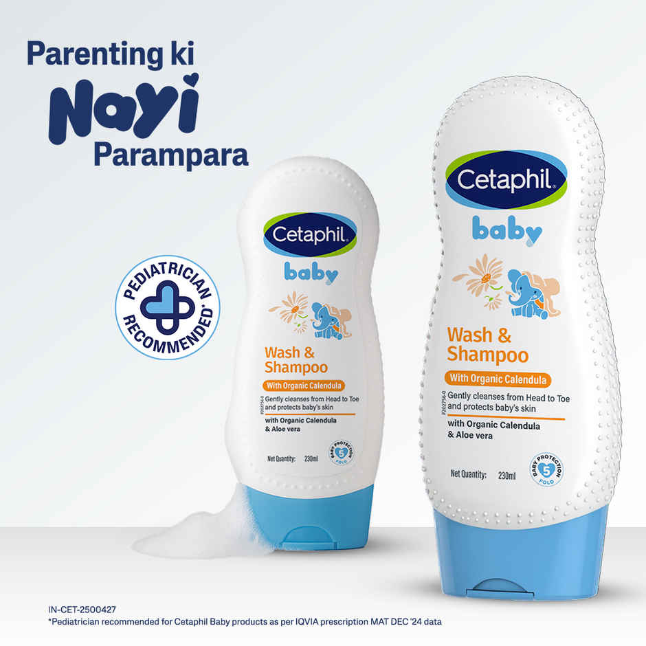Cetaphil Baby Wash & Shampoo with Organic Calendula