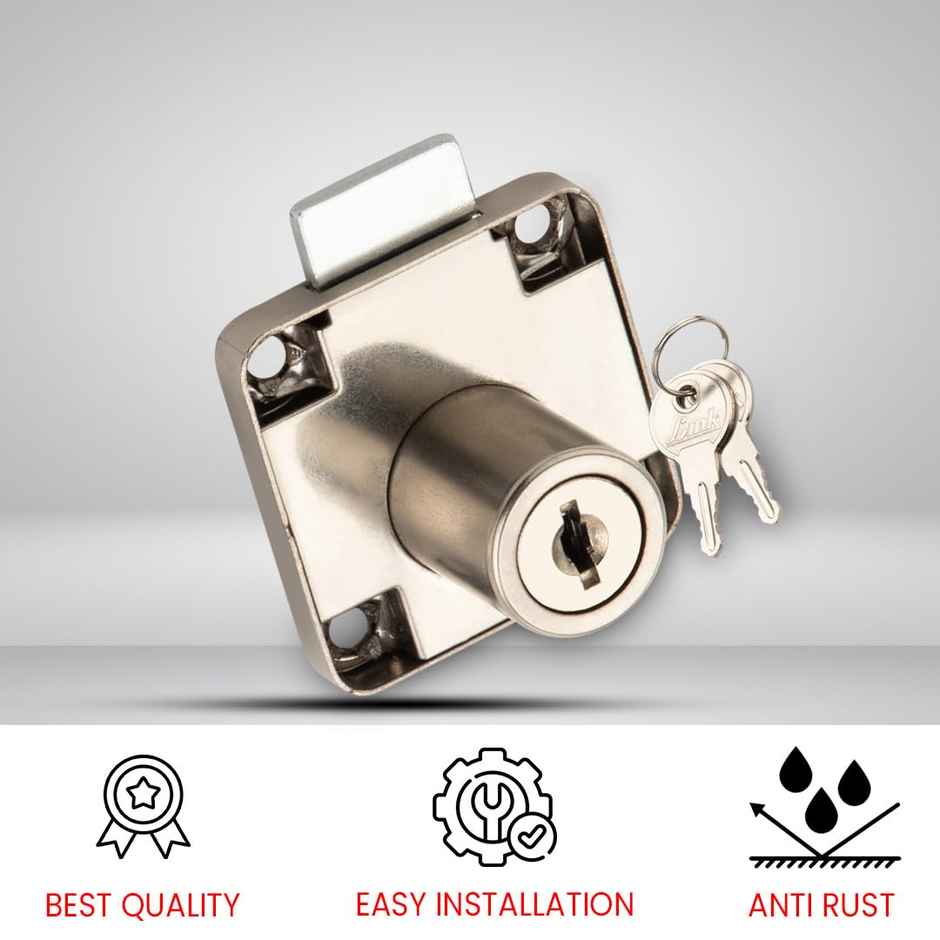 Link Multipurpose Furniture Lock for Drawer | Cabinets and Others | 709